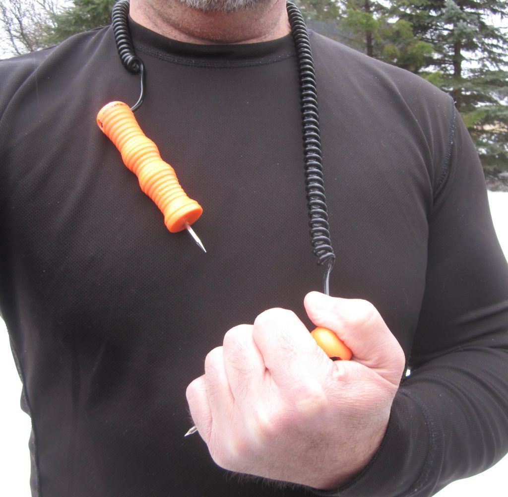 Ice Fishing in Sault Ste. Marie, Michigan