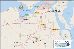 Trail Conditions and Maps Upper - Snowmobile Eup Map 250 