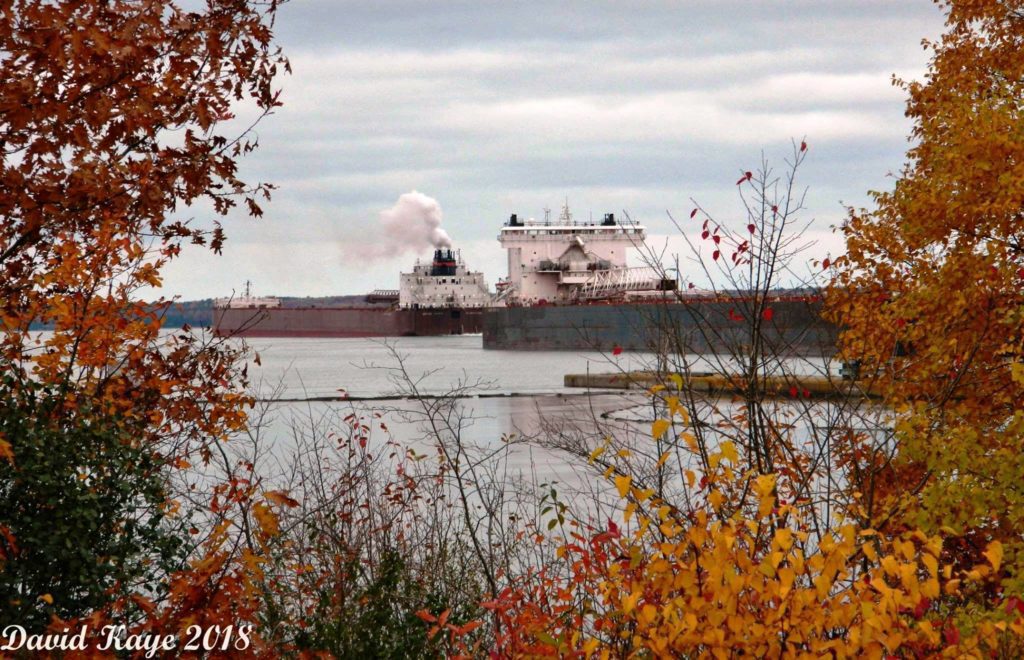 Fall St. Marys River Sault Ste. Marie, MI