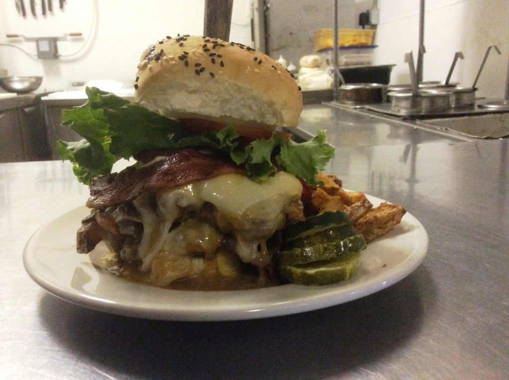 The Antlers The big foot burger