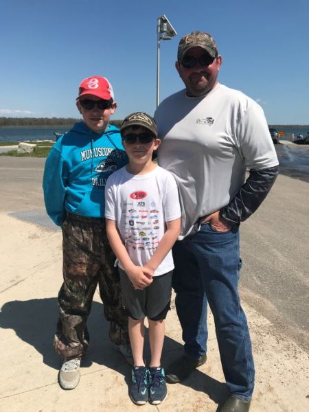 St. Marys Walleye fishing family